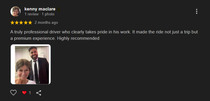 Google Review Examaple image